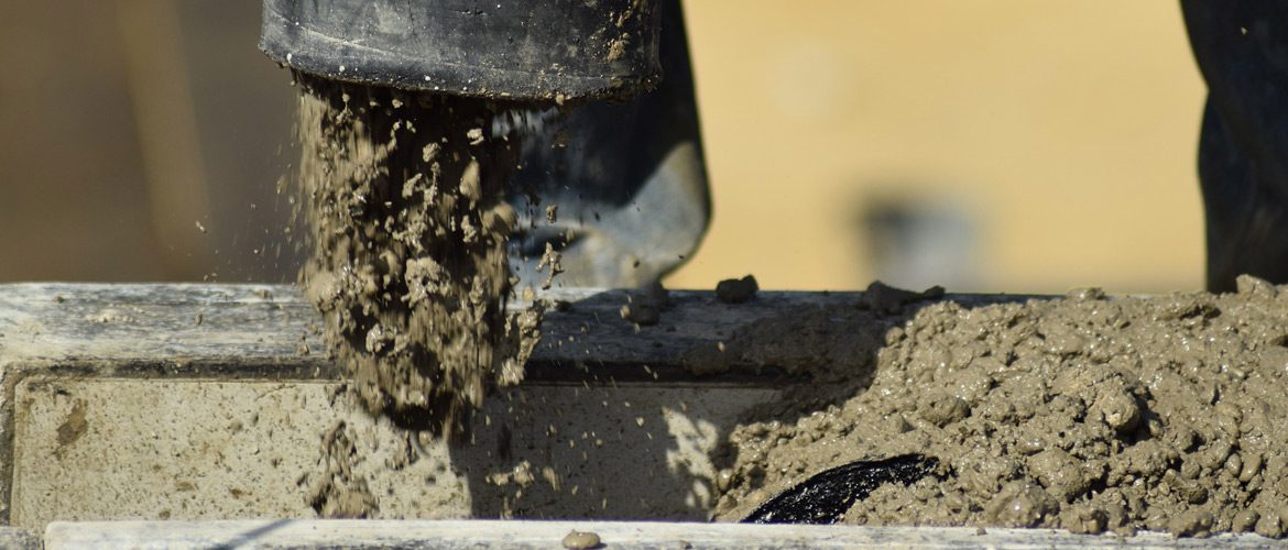 concrete pumping into form