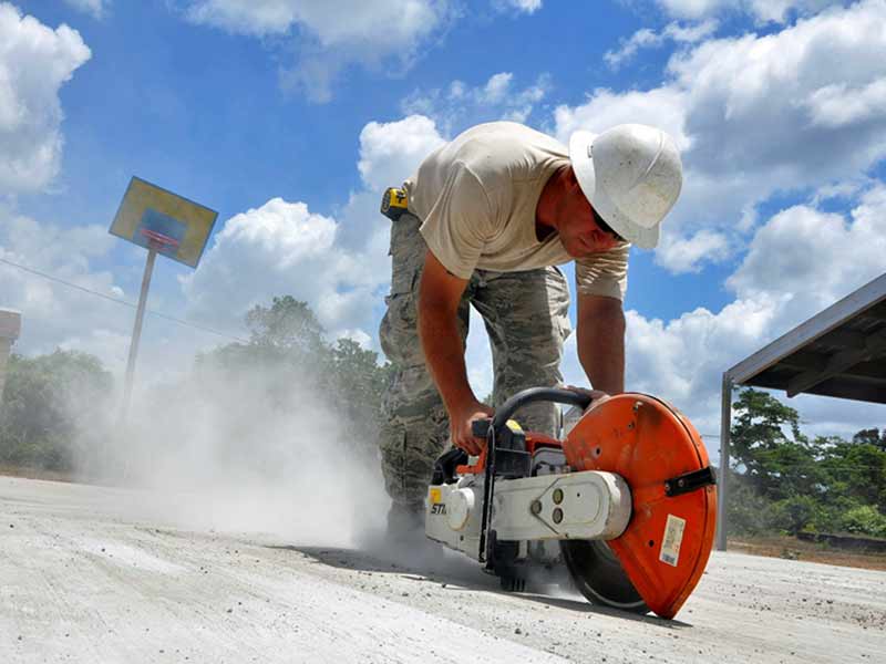 concrete saw